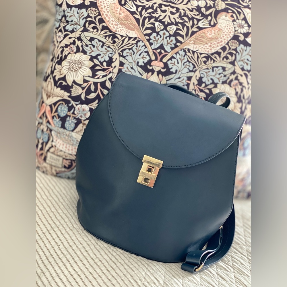 Neely and Chloe Navy Backpack